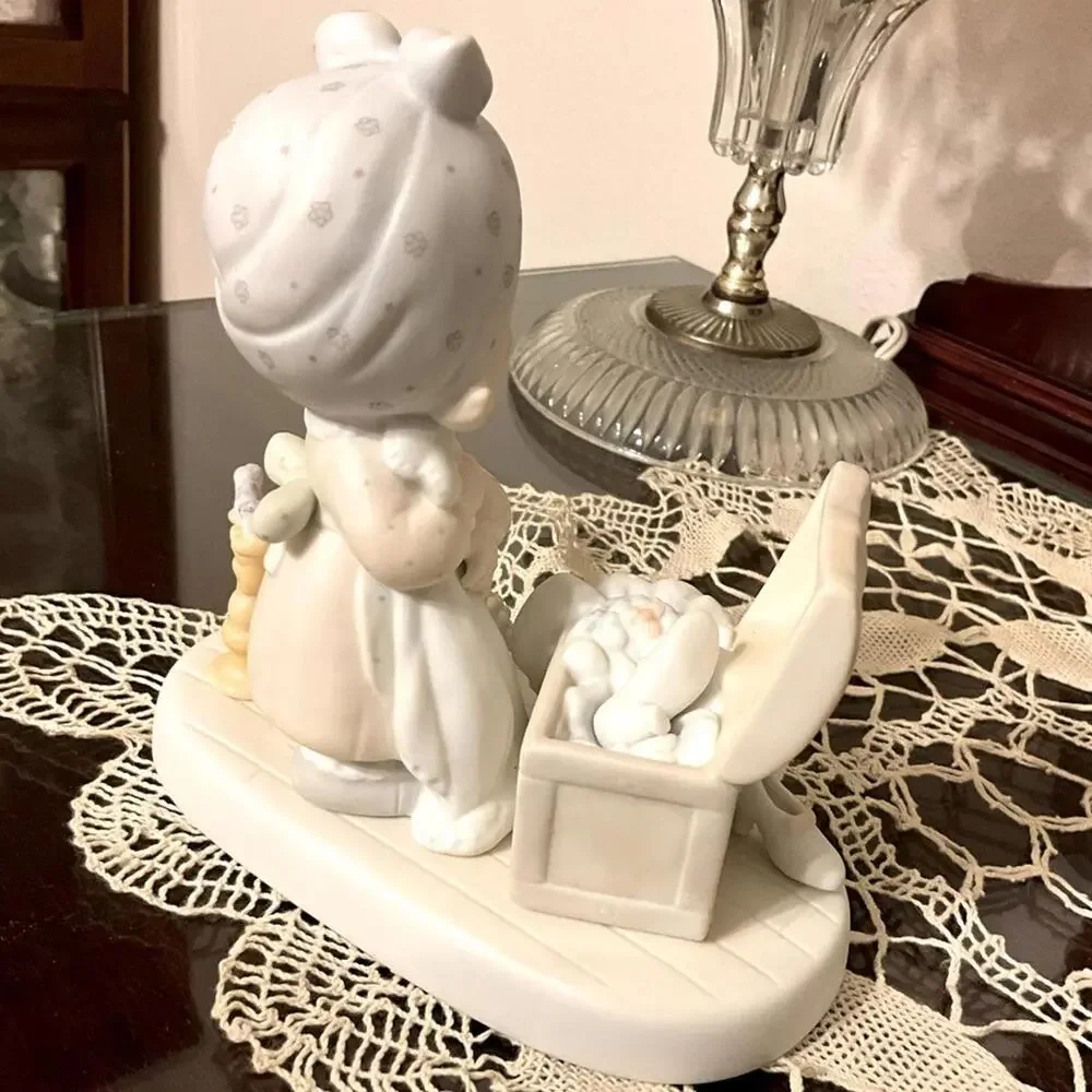 Precious Moments Vintage Wedding Trousseau Figurine